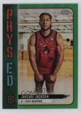 2023 Topps Chrome OTE Overtime Elite Green Refractor 72/75 Jahzare Jackson 1f7d