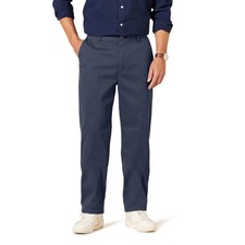 Amazon Essentials Men's Classic-fit Wrinkle-resistant Flat-front Navy 38x34