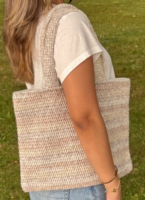 Beige Handbag