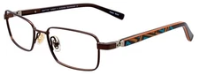 EASYTWIST ET976 Eyeglasses Eye Glasses 010 Satin Dark Brown Authentic New 47mm U