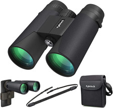 12X42 Binoculars BAK4 FMC Lens Waterproof Fogproof Phone Adapter
