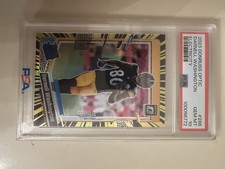 2023 Donruss Optic Darnell Washington Electricity Prizm Rated Rookie #/69 PSA 10