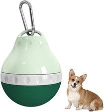 Haustier Trinkflasche, 200Ml Tragbare Hunde Reisetrinkflasche, Auslaufsicher Sil