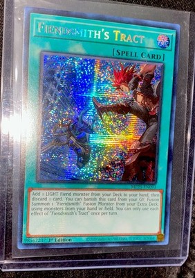 Yu-Gi-Oh! TCG Fiendsmith's Tract Secret Rare 1st Edition INFO-EN061