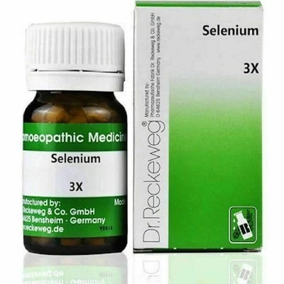 Dr Reckeweg Germany Homeopathy Selenium 3X Trituration 20g Homeopathic Remedies