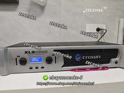 1PCS   XLS 1000 Two-Channel Professional High-Density Power Amplifier USED *le