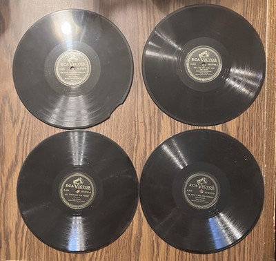 78RPM 4 RECORD SET TONY MARTIN RCA SMART SET WITH THE EARLE HAGEN ORCHESTRA