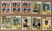 1974 Topps Washington National League Variation Lot of 10 *SEE PICS / LIST*