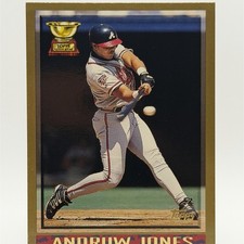 Topps 1998 Baseball Andruw Jones All-Star Rookie #334 Atlanta Braves