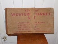 Vintage Keystone Western Target Set in Box