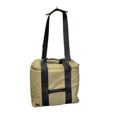 Vintage Apple Macintosh Rainbow Logo Computer Carrying Case Bag Beige Padded