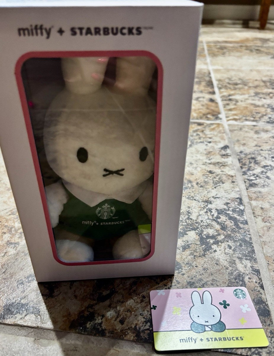 Starbucks x Miffy Barista Plush NIB Limited Edition 2026 - RARE