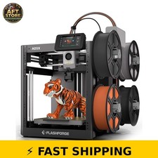 FLASHFORGE AD5X Multi-Color 3D Printer, 1-Click Auto Leveling