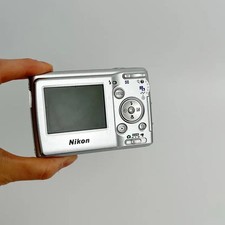 Nikon Coolpix L10 Vintage Digital Camera - 4.9MP, 3x Optical Zoom