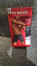 TOMMY HILFIGER 3 PACK BOXER MEN TH MICRO CLASSICS BRIEF SIZE MEDIUM