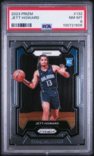 2023 PANINI PRIZM #132 JETT HOWARD PSA 8