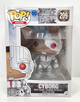 Funko Pop - Cyborg #209 - Vinyl Figur - DC - Justice League - OVP - Sammelfigur