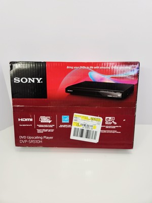 Sony DVP-SR510H Upscaling HDMI 1080p Full HD DVD Player with Remote Control New