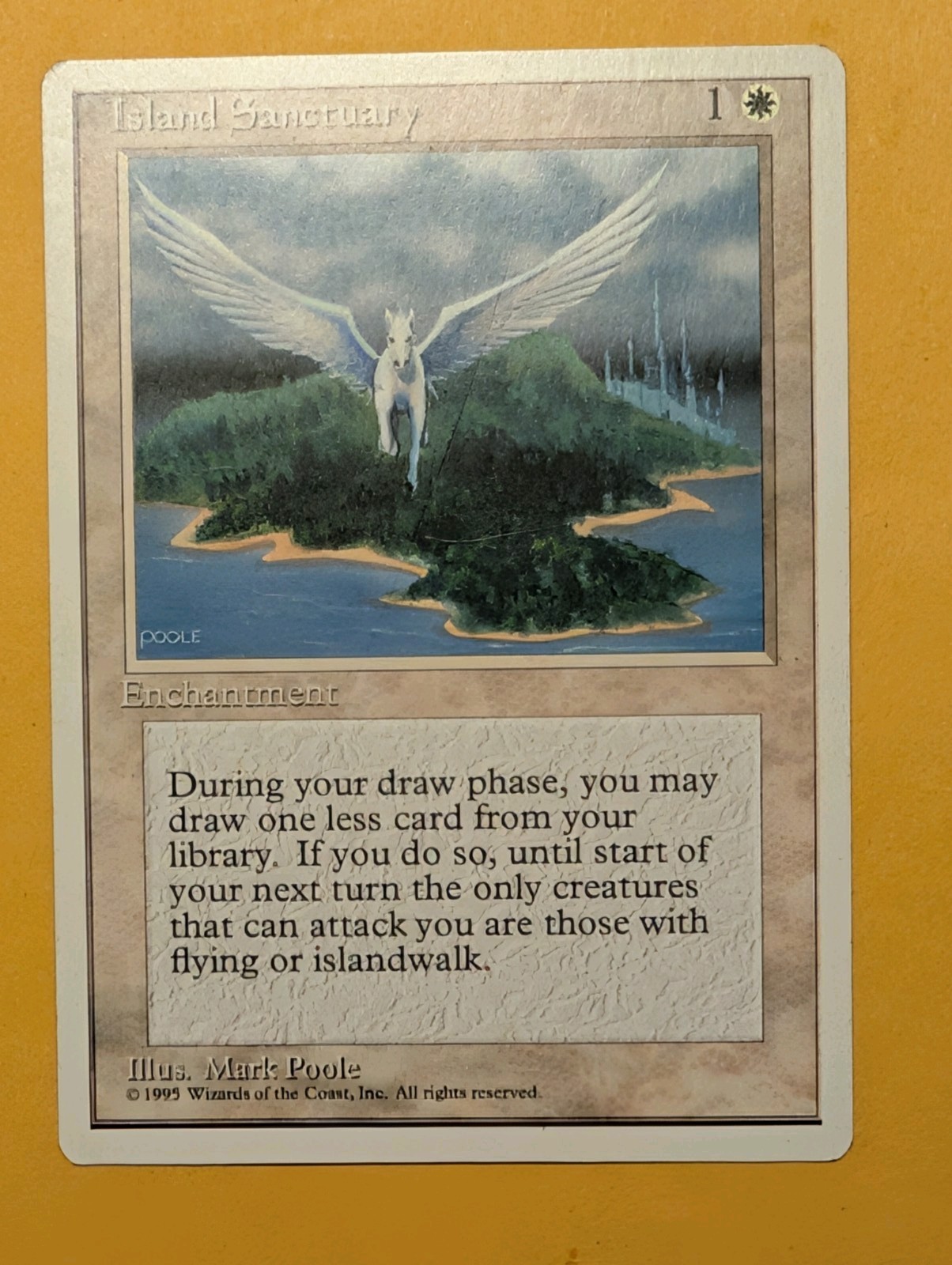 Magic the Gathering Island Sanctuary 4th Edition NM-Mint