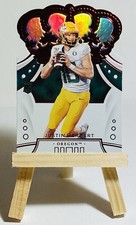 2020 Panini Chronicles Draft Picks Crown Royale Red Justin Herbert Rookie RC #14