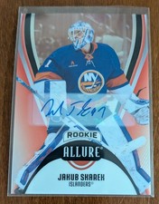 2025-26 Upper Deck Allure - Jakub Skarek Red Rainbow Auto RC #121
