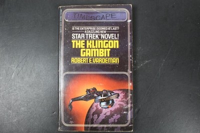 Klingon Gambit Robert E. Vardeman 1981 Star Trek Novel Science Fiction Timescape