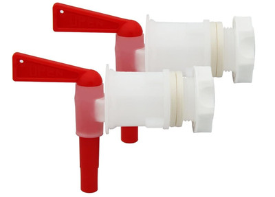 2 Pack Plastic Bottling Bucket Spigot tap Faucet for Homebrew Wine Making Beer