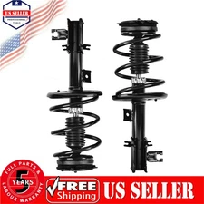 Pair Front Complete Strut & Coil Spring Assembly For 2013-2018 Nissan Altima