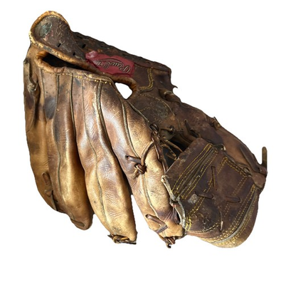 #ad 1950 1960#x27;s Vintage Rawlings Custom “Bilt” Baseball Glove $45.00