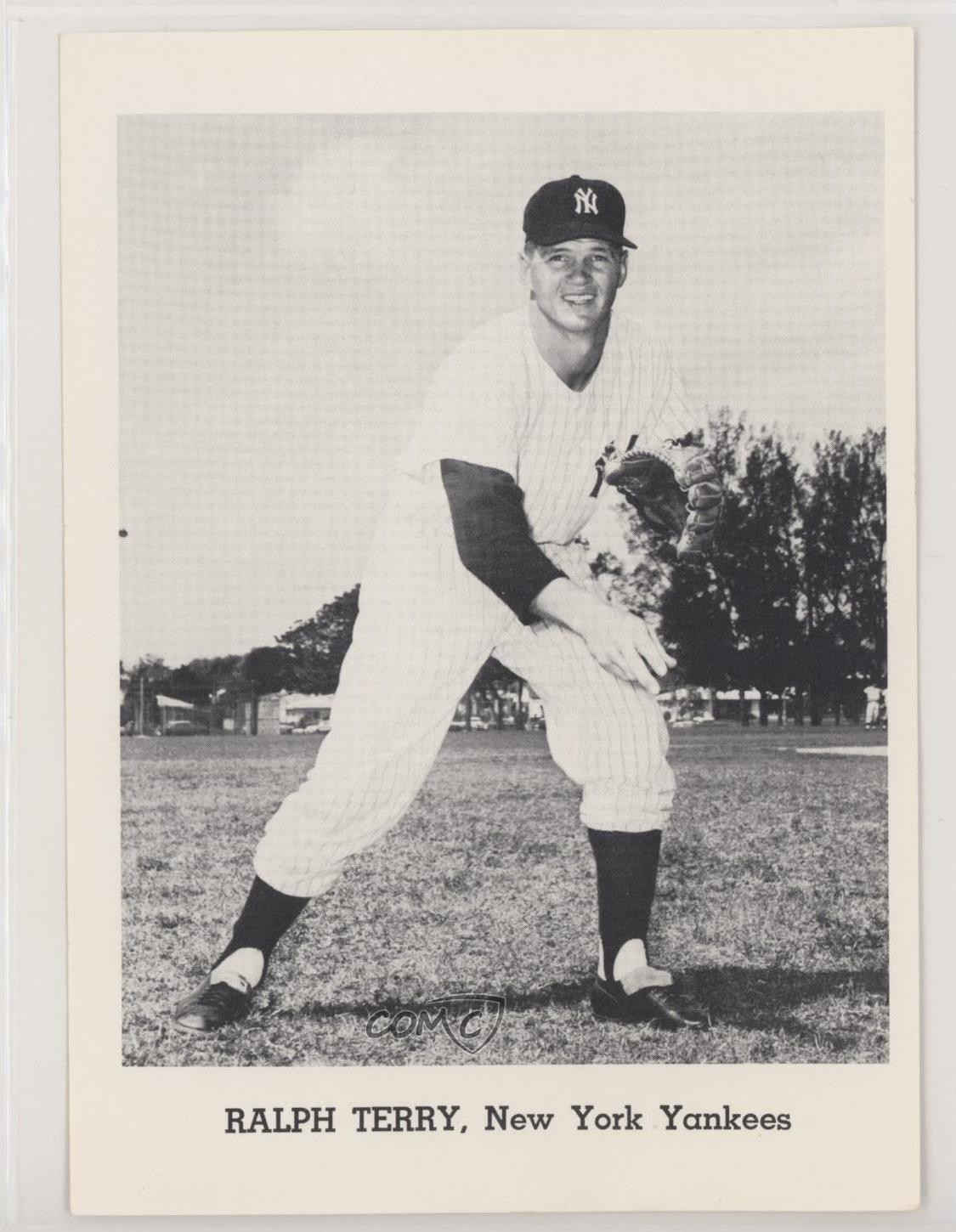 1963 Jay Publishing New York Yankees Ralph Terry 0q3