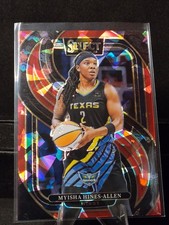 2025 Select WNBA Premier Level Myisha Hines-Allen #154 Red Ice Prizm #'d255/299
