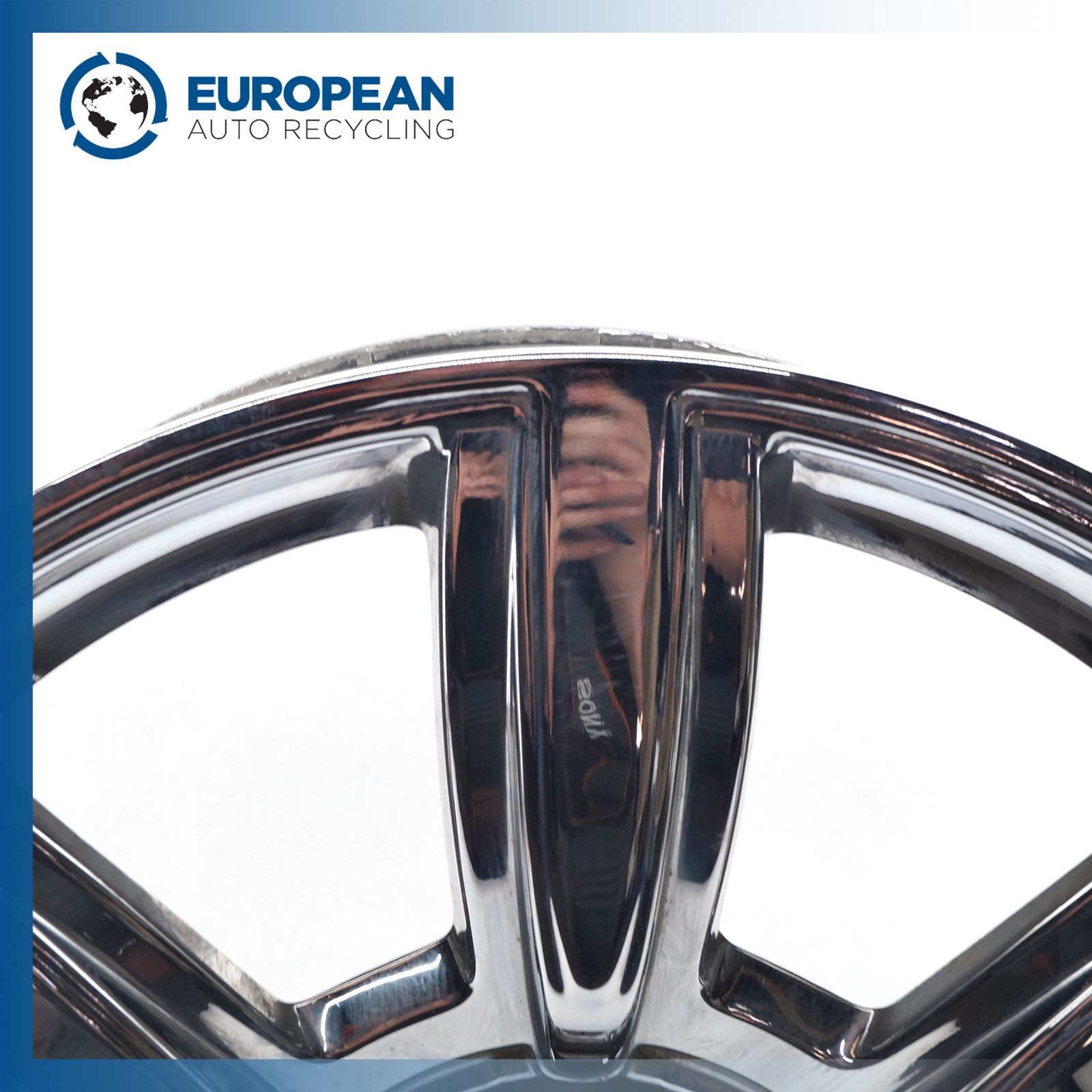 2003-2012 BENTLEY FLYING SPUR 20x9 Wheel Rim - OEM CHROME 3W0601025AA (7 spoke)
