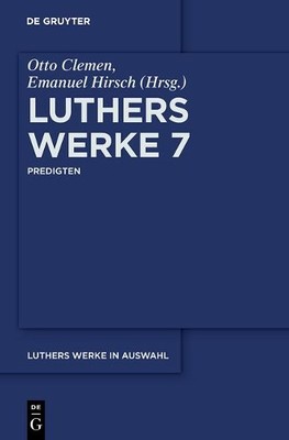 Predigten (Hardback) de Gruyter Texte
