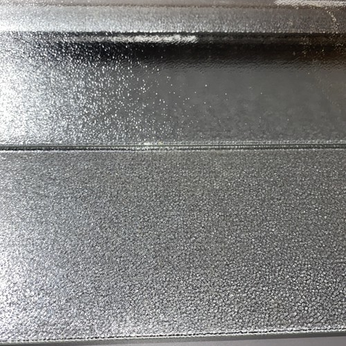 Vintage Medizinschrank Glasregale - 2 Stück - 60er Jahre - strukturierte Oberseite 13,25 "x 4"