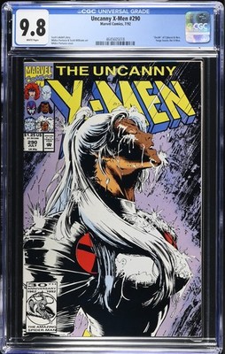 UNCANNY X-MEN #290 (1992) CGC 9.8 NM/MT WP FORGE LEAVES X-MEN! MARVEL GEM SLAB!