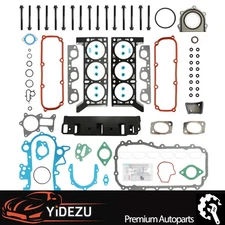 Full Gasket Set w/ Bolts For  2007-2011 Jeep Wrangler 3.8L V6 OHV 12V VIN 1