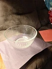 Vintage PYREX 7402-S Clear Ribbed 6 CUP Mixing Bowl EUC USA