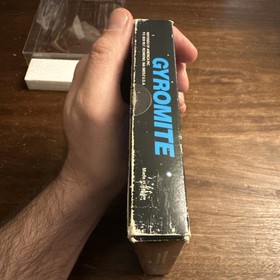 Gyromite (Nintendo NES) 5 Screw Hangtab Matte Sticker - Complete - Authentic