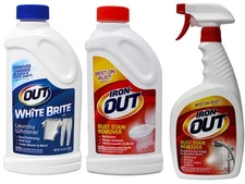 OUT White Brite Laundry Whitener and Multipurpose Rust Stain Remover