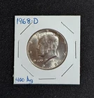 1968-D Kennedy 40% Silver Half Dollar BU/Uncirculated Lot #26K36