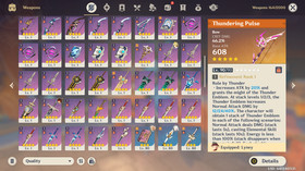 Genshin Impact AR 58 America - Nefer - Arlecchino - Yae Miko - Eula - Ayaka