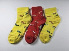 Bombas Lightweight Quarter Socks Lot Of 3 Pairs Sunglasses Size M