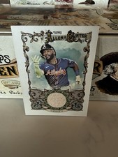 2025 Topps Allen & Ginter Michael Harris Game Used Bat Relic Card Braves 