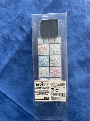 Stempel-Set (Wooden Stamp Set) aus Holz-neu und originalverpackt-14teilig