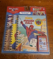 2006 Disney Story Reader Marvel Spiderman 3-Storybook Library Interactive Learn