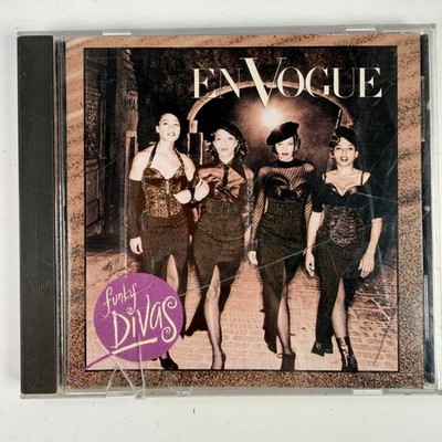 En Vogue   Funky Divas CD 1992 BMG Club Edition R&B Soul Pop EastWest Atlantic