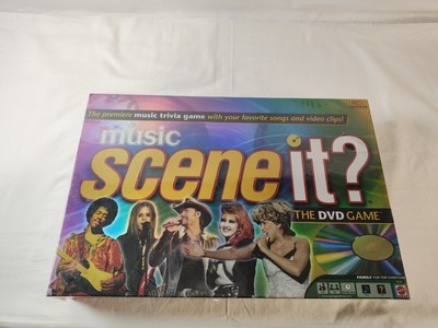 Music Scene It The DVD Game Mattel ScreenLife 2005 Pop Trivia Sealed New