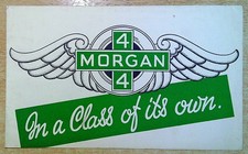 Sales Brochure MORGAN 4/4: IN A CLASS OF ITS OWN 1939 Paperback Book