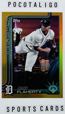 2025 Topps Fanatics Fan Fest Jack Flaherty Gold Big Apple Variation /50 #504 