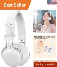 Wireless Bluetooth On-Ear Headphones, Active Noise Cancelling, Hi-Res Sound, ...
